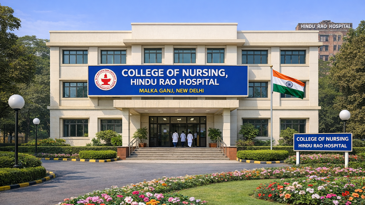 College of Nursing, Hindu Rao Hospital