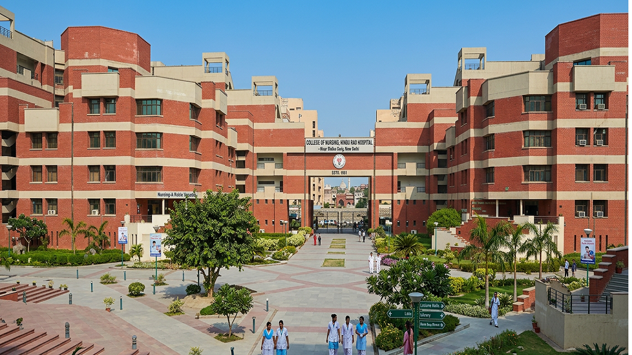 College of Nursing, Hindu Rao Hospital