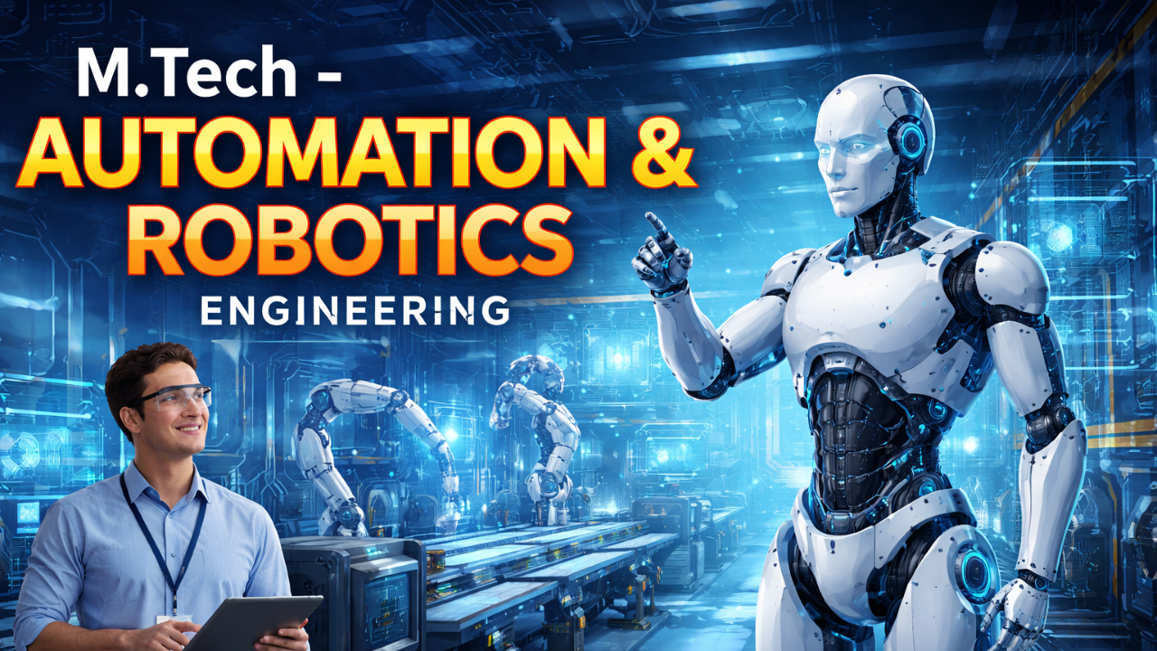 M.Tech – Automation & Robotics Engineering