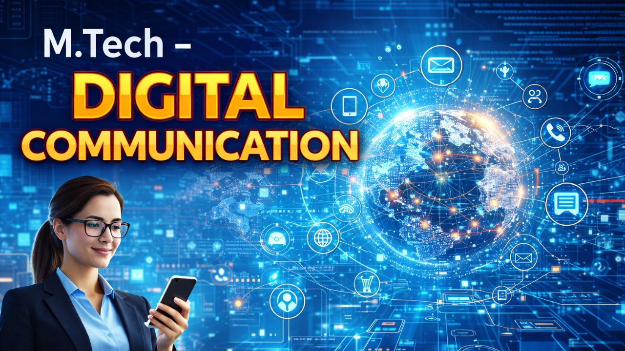 M.Tech – Digital Communication